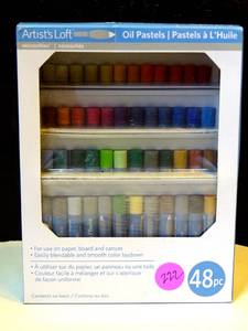 lot 222 image: NEW - Artists Loft Oil Pastels Fundamentals 48 Colors