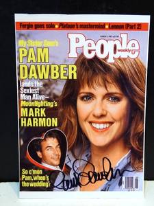 lot 226 image: AUTHENTIC PAM DAWBER (MORK AND MINDY) HAND SIGNED 5x7 COLOR PHOTO - $$