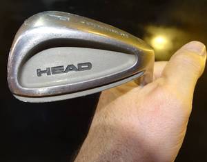 lot 235 image: CARBON SHAFT THE BIG HEAD WITH HEAD PREMISE PITCHING WEDGE