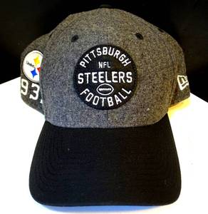 lot 283 image: AWESOME NEW ERA PITTSBURGH STEELERS FOOTBALL NFL FITTED BALLCAP - SIZE LXL $$