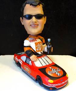 lot 257 image: 2002 ARBYS NASCAR COLLECTIBLE BOBBLEHEAD - TONY STEWART