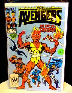 lot 263 image: KEY ISSUE - The Avengers #258 (Aug 1985 Marvel) 2nd App Nebula Firelord