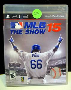 lot 271 image: MLB 15 The Show (Sony PlayStation 3, 2015)