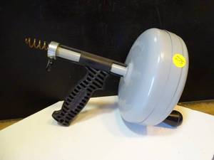 lot 275 image: 25 Ridgid Kollmann K-Spin Drain Cleaner Snake  Hand Tool
