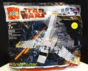 lot 276 image: NEW LEGO STAR WARS 20016 BrickMaster Mini Imperial Shuttle NEW Sealed 70 Pieces $$