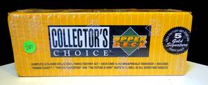 lot 281 image: $$ 1994 Upper Deck Collectors Choice Baseball Factory Sealed Set