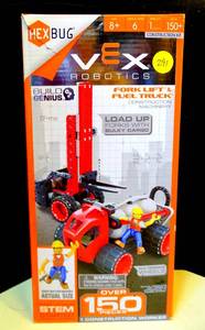 lot 291 image: Hexbug Vex Robotics Fork Lift & Fuel Truck 150 Pieces