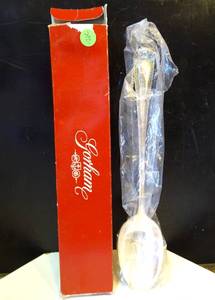 lot 292 image: LARGE GORHAM HERITAGE SALAD SPOON - NIB