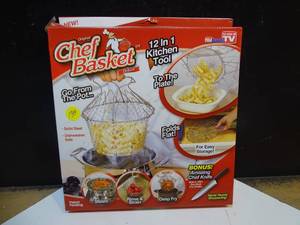lot 139 image: AS SEEN ON TV - ORIGINAL 12 IN 1 CHEF BASKET