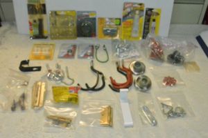 lot 9 image: Box of Misc. Hardware