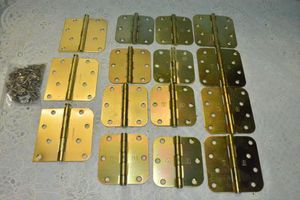 lot 27 image: Brass Hinges