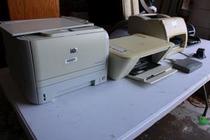 lot 265 image: 4 Printers as shown (working condition unknown)