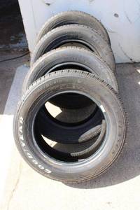 lot 268 image: Set of 4 GoodYear Tires. 195  60 R15. Viva 3 All-Season.