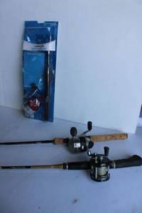 lot 280 image: Fishing rods and reels. See photos.