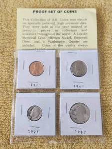 lot 97 image: Proof set of Coins
