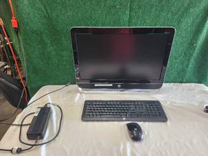 lot 81 image: Hp all in one computer