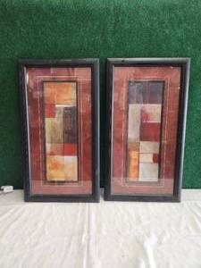lot 182 image: Selection of 2 pieces of framed Michael Brey artwork