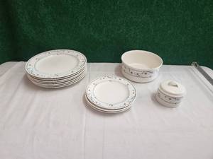 lot 211 image: Selection of Mikasa - Intaglio dishes - 12 pieces