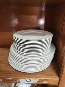 lot 213 image: Selection of Johnson Brothers - Athena - dishware - 23 plates