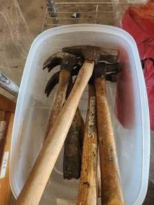 lot 249 image: Selection of hammers