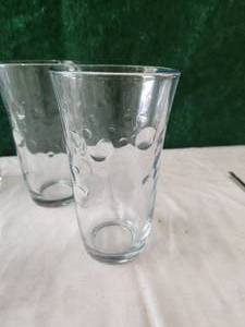 lot 258 image: Selection of 8 tall glasses