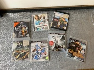 lot 55 image: Play Station 3 assorted games - see pics