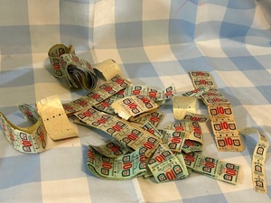 lot 156 image: Vintage green stamps
