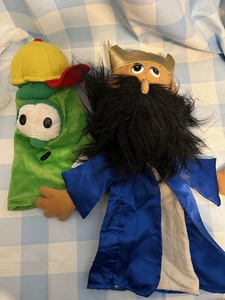 lot 162 image: 2 hand puppets
