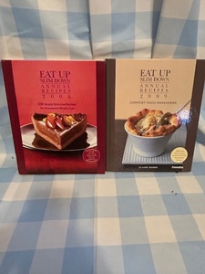 lot 187 image: Eat up slim down annual recipe books 2006 2009