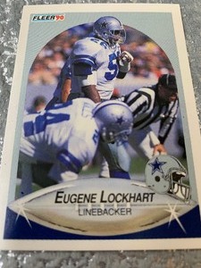 lot 102 image: Eugene Lockhart trading card - Fleer -1990 - great condition