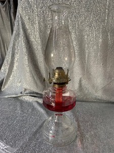 lot 205 image: Vintage Oil Burning lamp