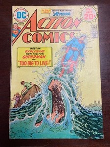 lot 209 image: Vintage 1974 DC Action comic book - great condition