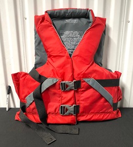 lot 5 image: New Other Life Jacket Adult LargeX Large, Fits Chest 42-50, Weight Over 90 Lbs. - READ