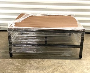lot 1 image: Patio Table 12 12 x 30 x 30 - In Condition As Shown