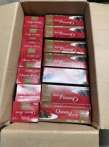 lot 24 image: Lot Of 21 - New Queen Anne Cordial Cherries Milk Chocolate, 210 Total Pieces - As Shown - Total Retail $210