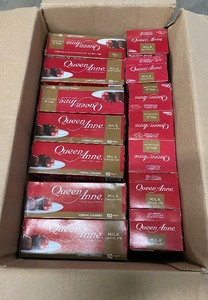 lot 25 image: Lot Of 26 - New Queen Anne Cordial Cherries Milk Chocolate, 260 Total Pieces - As Shown - Total Retail $260