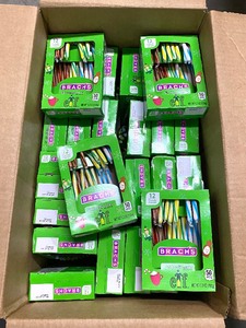 lot 31 image: Lot Of 28 - New Brachs Elf Candy Canes, 12 Ct, 5.3 Oz Per Box - As Shown
