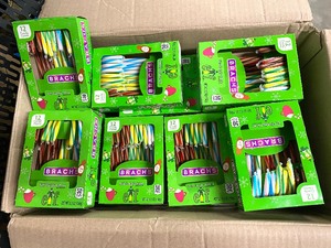 lot 34 image: Lot Of 42 - New Brachs Elf Candy Canes, 12 Ct, 5.3 Oz Per Box - As Shown