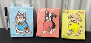 lot 19 image: Lot Of 3 New Other - Pet Designed Socks For Shoe Size 4-10, 3 Pairs Total - As Shown - Total Retail $39