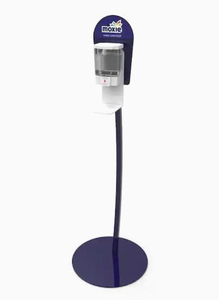 lot 115 image: New MOXIE 20.29 Oz. Touch-Free Hand Sanitizer Dispenser 16 x 50, Model# 914685 - As Shown - Retails $35