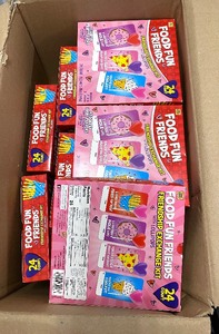lot 154 image: Lot Of 18 - New Treat Street Food, Fun & Friends Friendship Exchange Kit With Lollipops, 432 Total Pieces, 5.10 Oz Per Box - As Shown - Total Retail $114