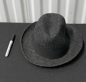 lot 166 image: New With Tags Framar By Seifter Hats Made In Italy (57  7 18  Medium) Potenza Black Lifestyle Hat - As Shown - Retails $65 (READ)