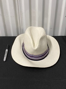 lot 169 image: New With Tags Framar By Seifter Hats Made In Italy (57  7 18  Medium) Potenza White Lifestyle Hat - As Shown - Retails $65 (READ)