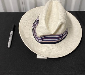 lot 170 image: New With Tags Framar By Seifter Hats Made In Italy (57  7 18  Medium) Potenza White Lifestyle Hat - As Shown - Retails $65 (READ)