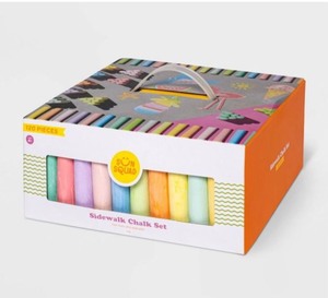 lot 271 image: New Other Sun Squad 120Pc Sidewalk Chalk Set - As Shown