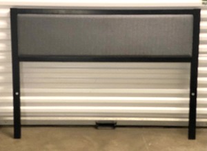 lot 322 image: Metal Headboard Approximately 53 12 Wide x 38 High - In Condition As Shown
