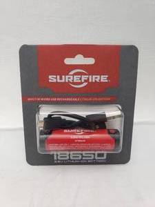 lot 159 image: Surefire SF18650B Lithium Rechargeable Battery