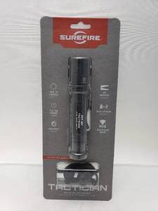 lot 161 image: Surefire Tactician LED Flashlight Dual Output 8005 Lumen w Maxvision