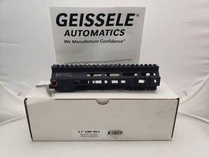 lot 1 image: Geissele 9.3inch Super Modular Rail MK4 M LOK Rail