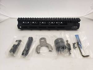 lot 107 image: Bravo Company (BCM) Gunfighter 10 MCMR M LOK 5.56mm Aluminum Rail